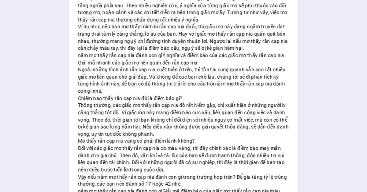 Nằm Mơ Thấy Người Yêu Đánh Con Gì?