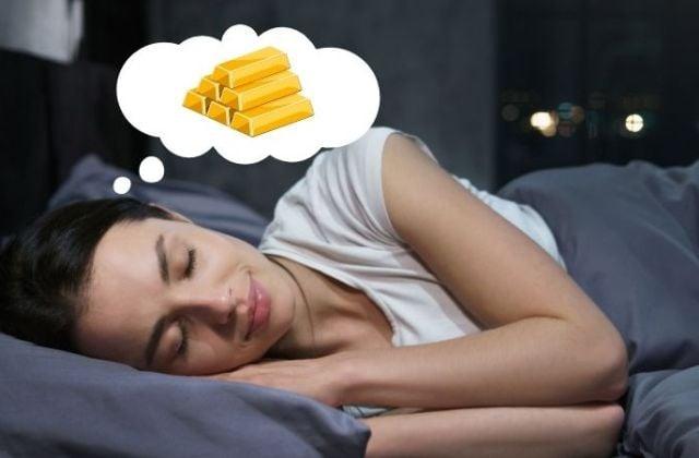 Nằm mơ thấy nhặt được vàng